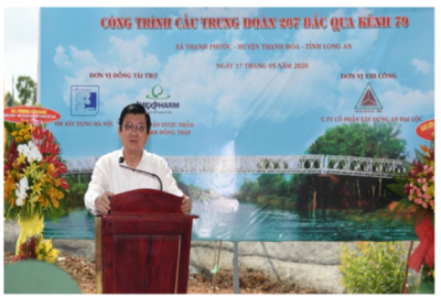 CẦU TRUNG ĐOÀN 207 BẮC QUA KÊNH 79
