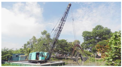 Nạo vét kênh hưng điền